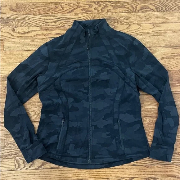 Lululemon Define Black Camouflage Jacket - Picture 2 of 3